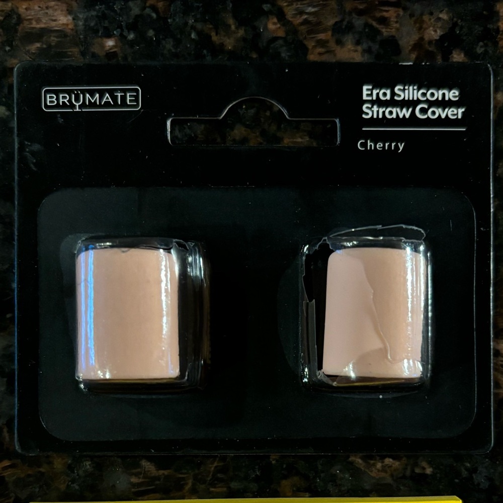 BrüMate Cherry Straw Covers